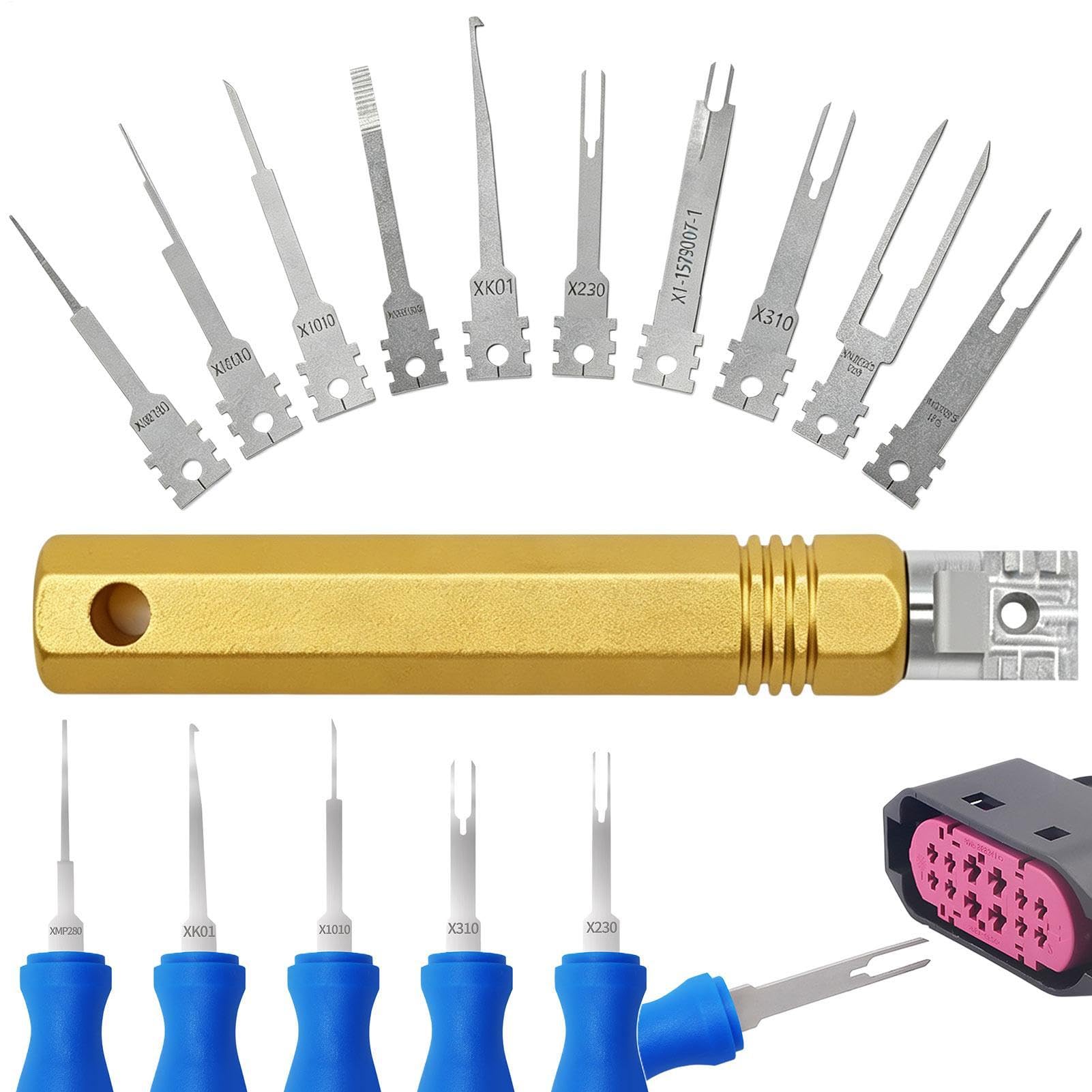 Kit de herramientas de extracción de terminales para coche