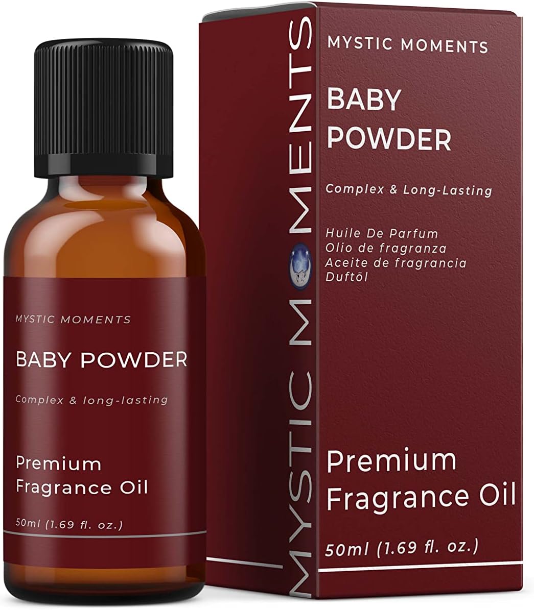 Mystic Moments | Child's Fresh Powder Fragrance Oil - Perfect for Soaps, Candles, Bath Bombs, Oil Burners, Diffusers and Skin and Hair Care Items