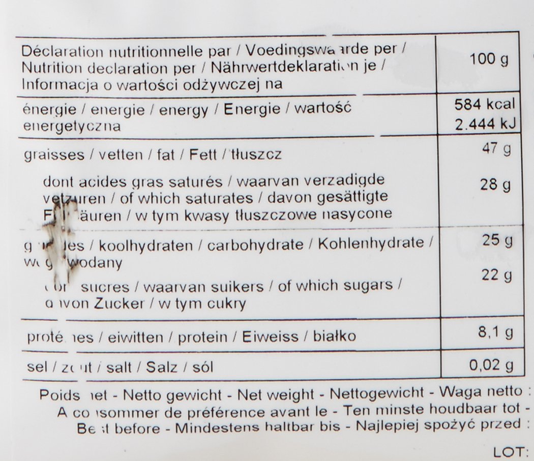 CACAO BARRY 75% Min Cacao Chocolat Tanzanie Pistoles 1 kg