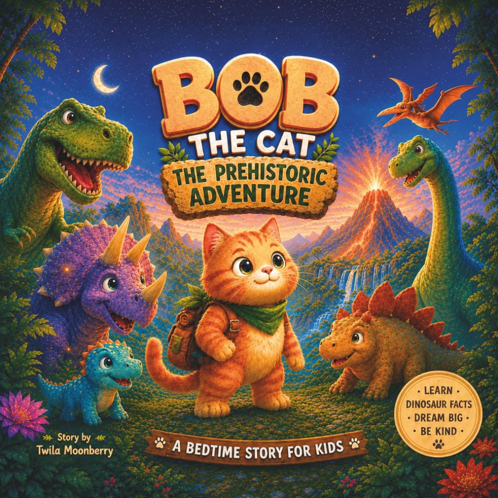 BOB THE CAT : The Prehistoric Adventure (Bob the Cat Adventures)