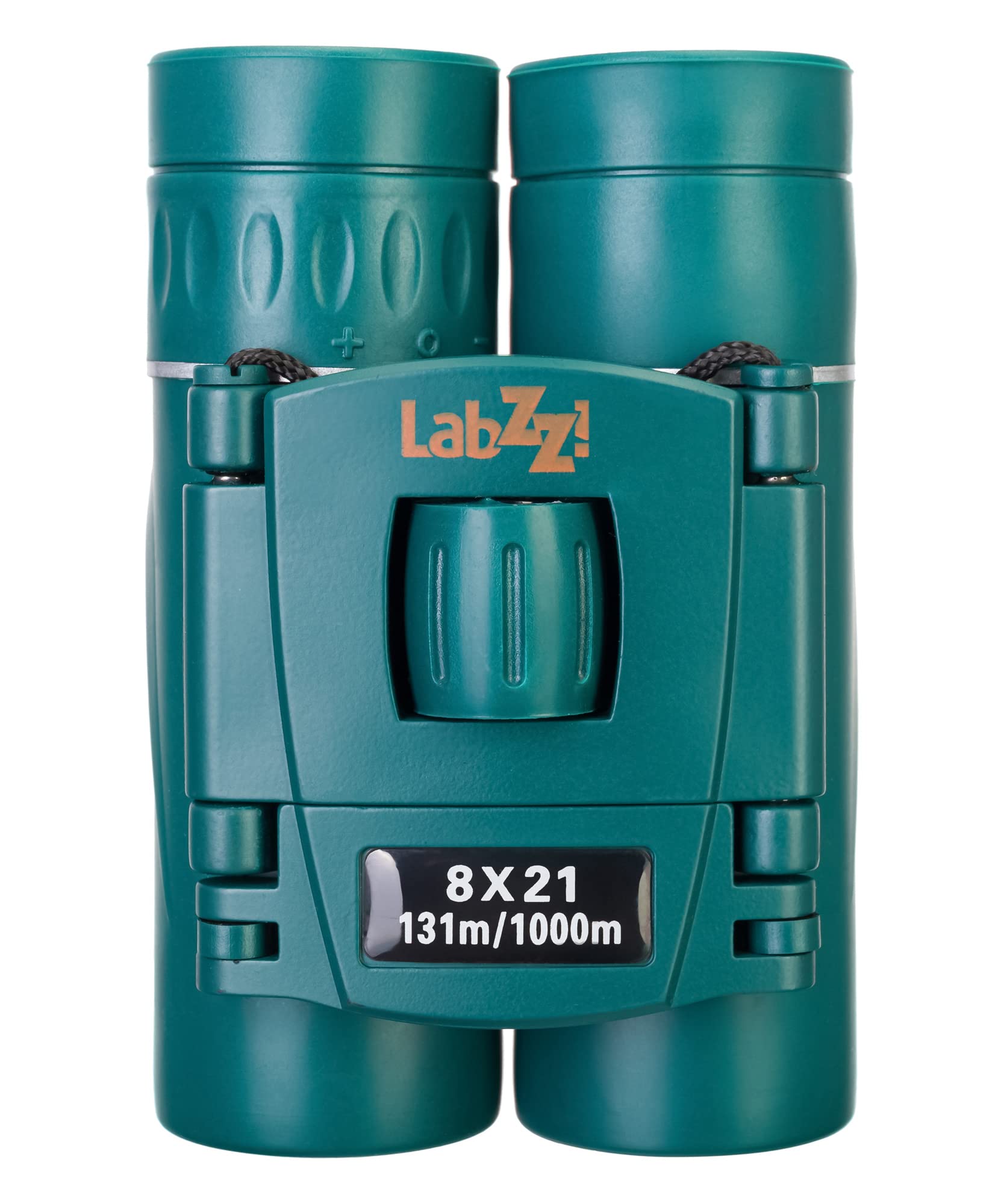 Levenhuk LabZZ B5 Compact Foldable Binoculars for Kids with 8X Magnification and BK-7 Fully Coated Optics, Blue