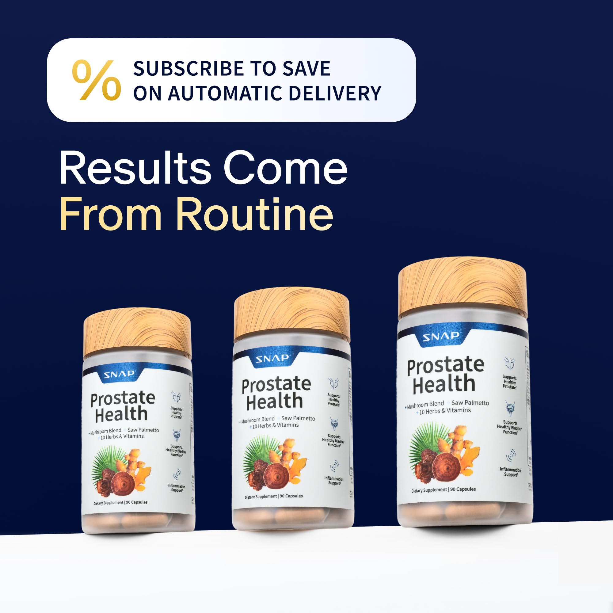Snap Supplements Prostate Health Supplements for Men, 90 Vegan Capsules — Amazon image 8