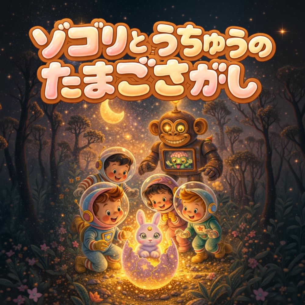 ゾゴリと うちゅうの たまごさがし: キラキラぼしの もりで みつけた ふしぎな たまご (ゾゴリ 日本語版)