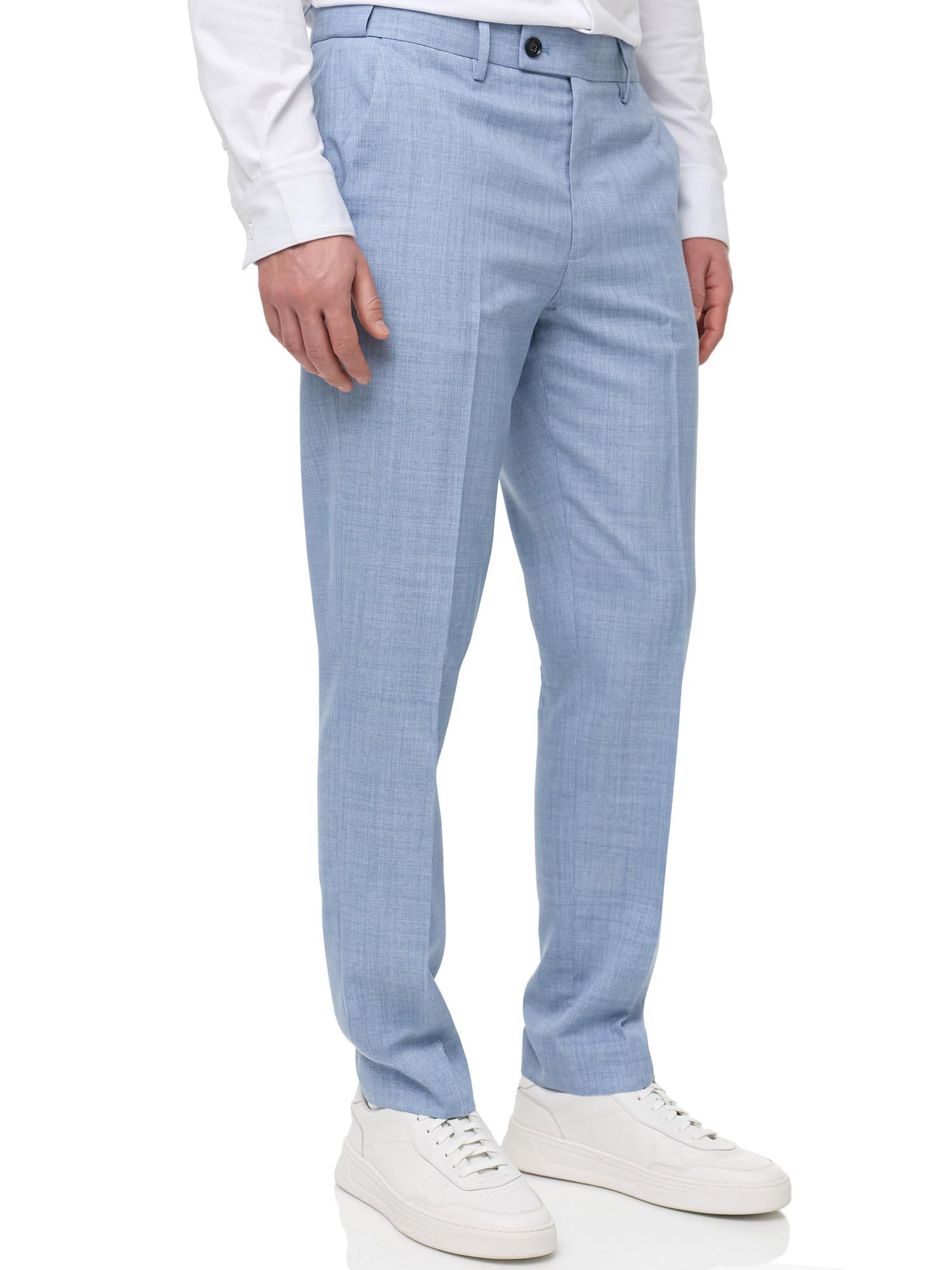 JEFF Herren JFElliot Elegante Anzughose Businesshose Stoffhose mit Stretch | Elegante Businesshose im Regular Fit mit Stretch, Stoffhose, Herrenhose, Alltagshose, Freizeithose, Anzughose für Männer