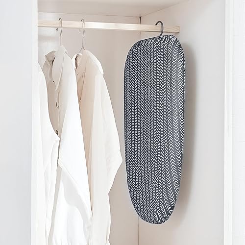 Miniatura 8 de VEVOR Tabla de planchar de mesa de 23.4 x 14.4 pulgadas, pequeña tabla de planchar con cubierta resistente al calor y cubierta 100% algodón, mini