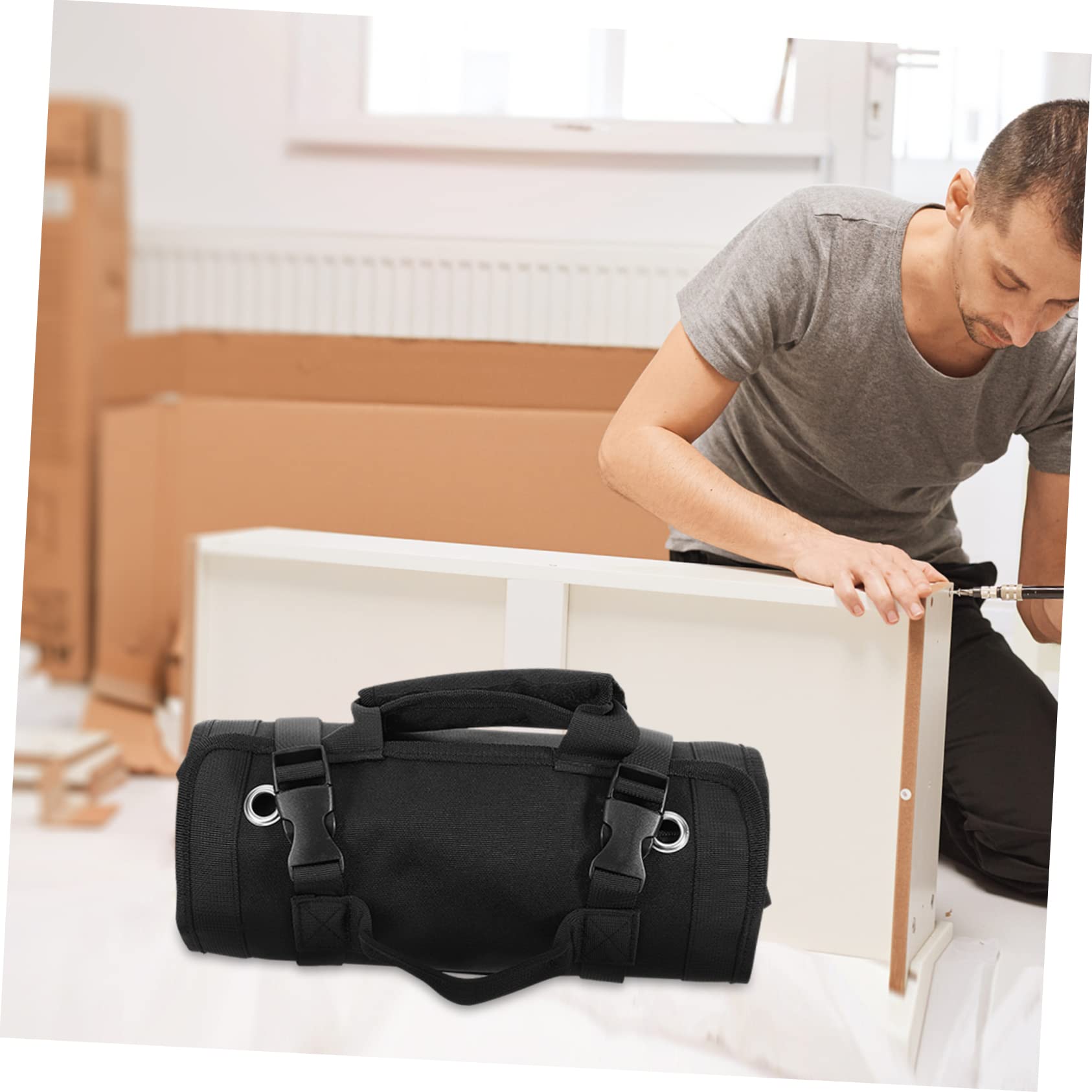 DOITOOL Mochila Para Herramientas Enrollable Organizador De Almacenamiento Bolsa De Herramienta y Resistente
