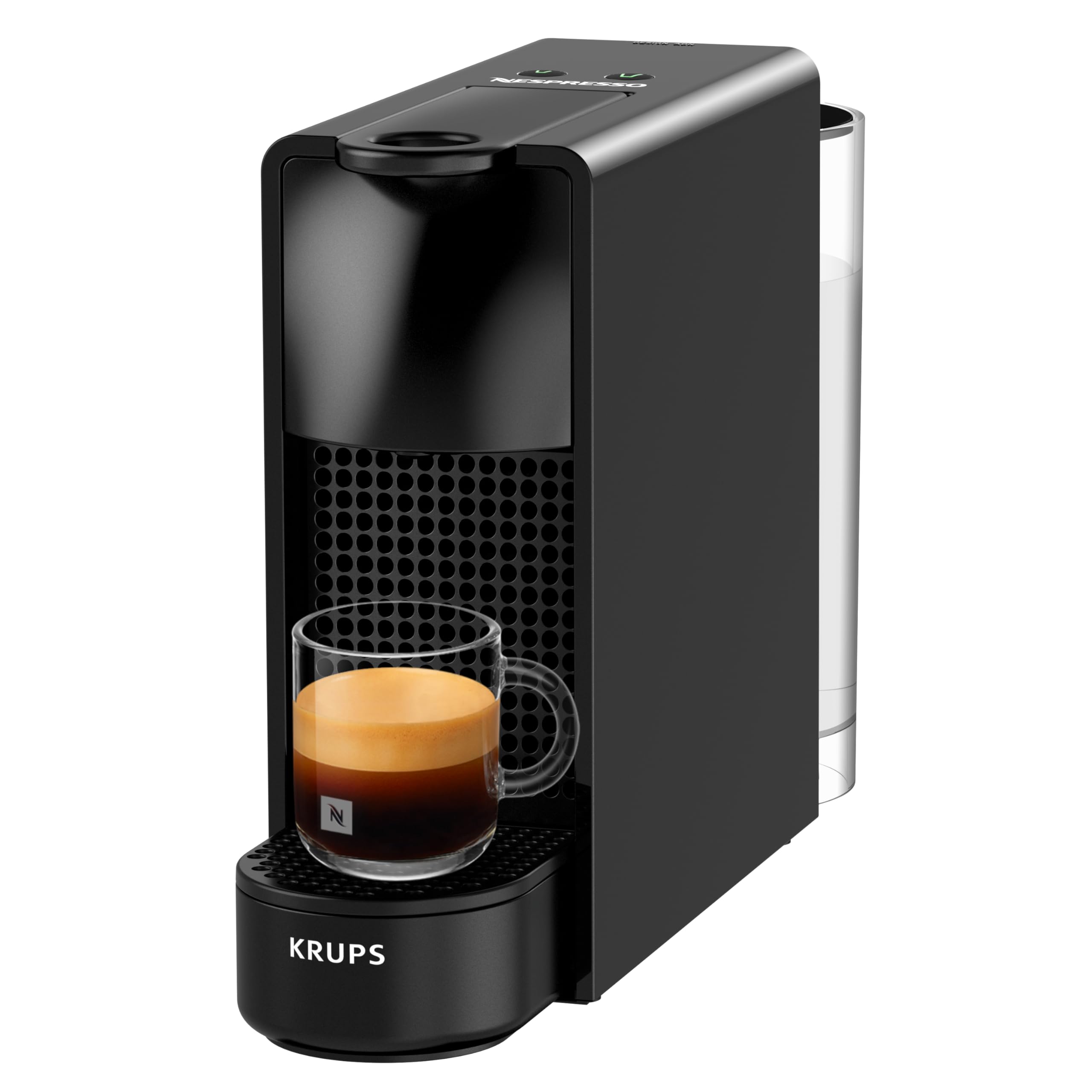 Nespresso Krups Essenza Mini Kaffeekapselmaschine 19 bar 1260 Watt 0,6 l Wassertank schwarz
