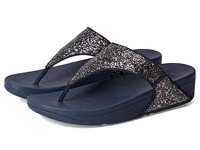 FitFlop Lulu Multi-Tonal Glitter Toe-Post Sandals Women