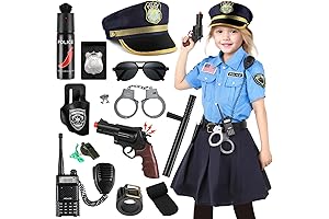 Niñas Trajes de Policía para Halloween, Disfraces de Halloween para Niñas de...