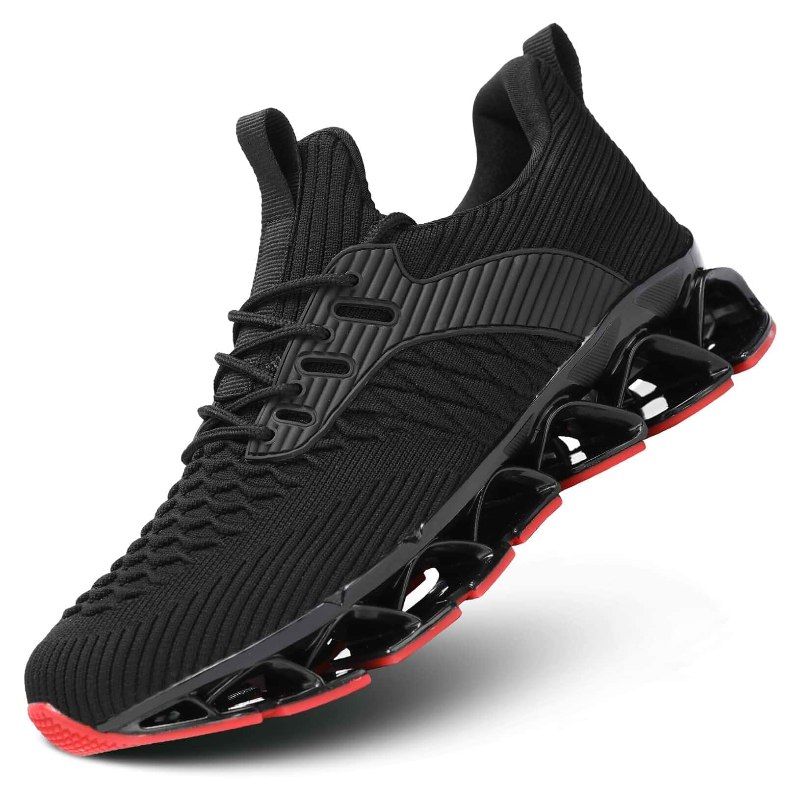 Men's Slip on Walking Running Shoes Blade Tennis Casual Fashion Sneakers Comfort Non Slip Work Sport Athletic Trainer