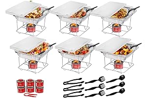 Alpha Living Disposable Buffet Set Provides 6-Hour Warm Food for Parties