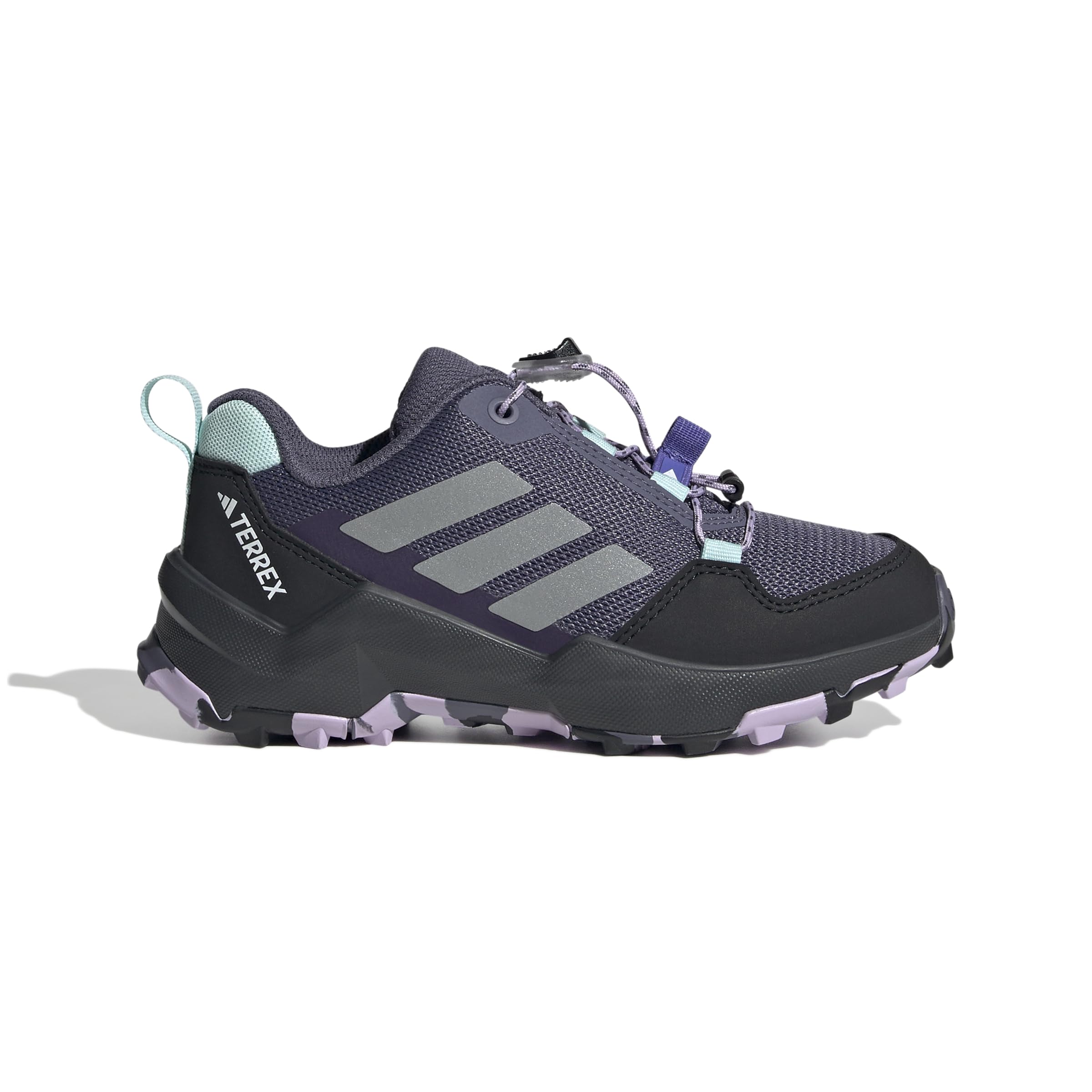 adidas Uniseks - dzieci Terrex AX4S SPEED LACING Hiking Shoes Kids, preloved violet/matte silver/powder plum, 38 EU