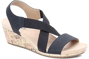 Womens Mexico Wedge Sandals Size 7 - From Dressy to Casual, Perfect for Any Occasion