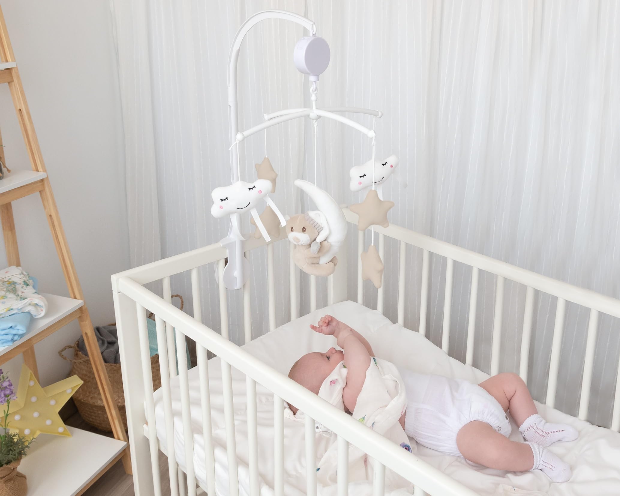 Kiokids Giostrina Musicale Cullo Orsetto Beige