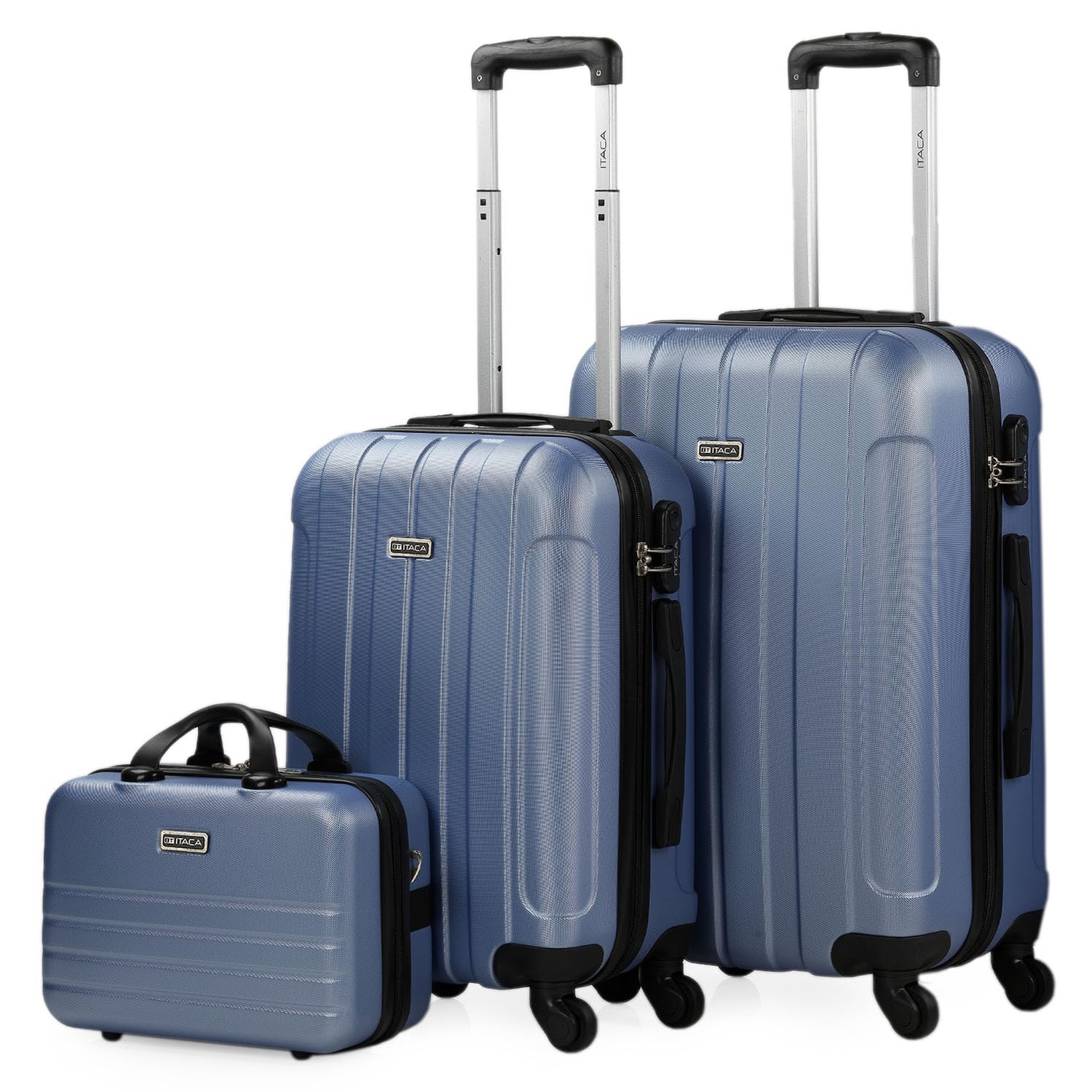 ITACA - Maleta Mediana con 4 Ruedas Giratorias para Viajes Largos Tipo Trolley Ideal como Maletas de Viaje Grandes 23 Kilos y Maleta Viaje Mediana Resistentes, Amarillo — view 34