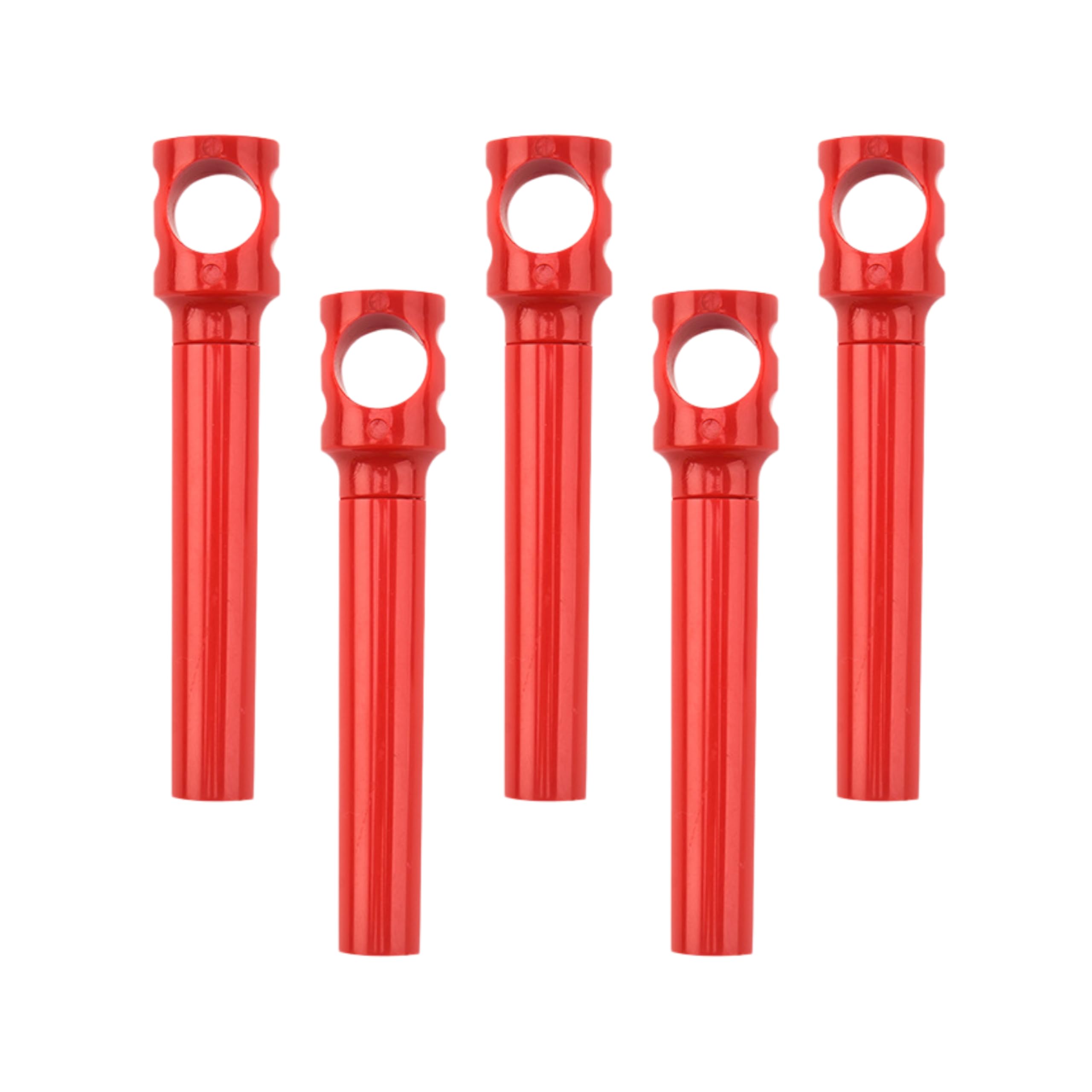 Mini tire-bouchon vertical en plastique pour bouteille de vin de voyage | Lot de 5 pcs