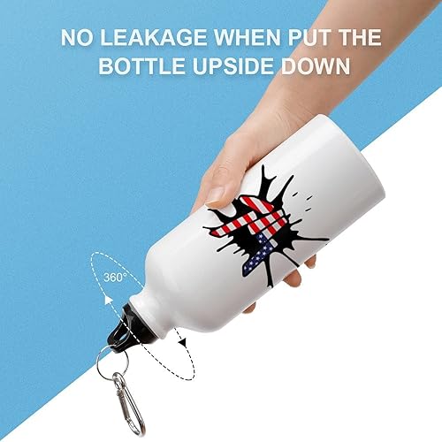 Miniatura 3 de Botella deportiva de aluminio Share_The_Love_Stephen Unisex Thermos Cup Outdoor Mountain Bike Botella de agua 20.3 fl oz