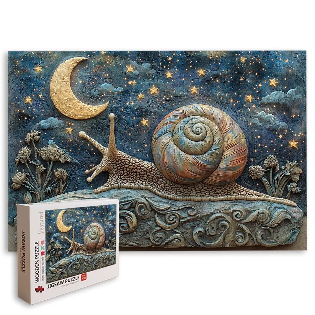 Puzzle 2000 Pezzi, Puzzle Lumache, Misura: 100x71cm, Regalo Donna -8801