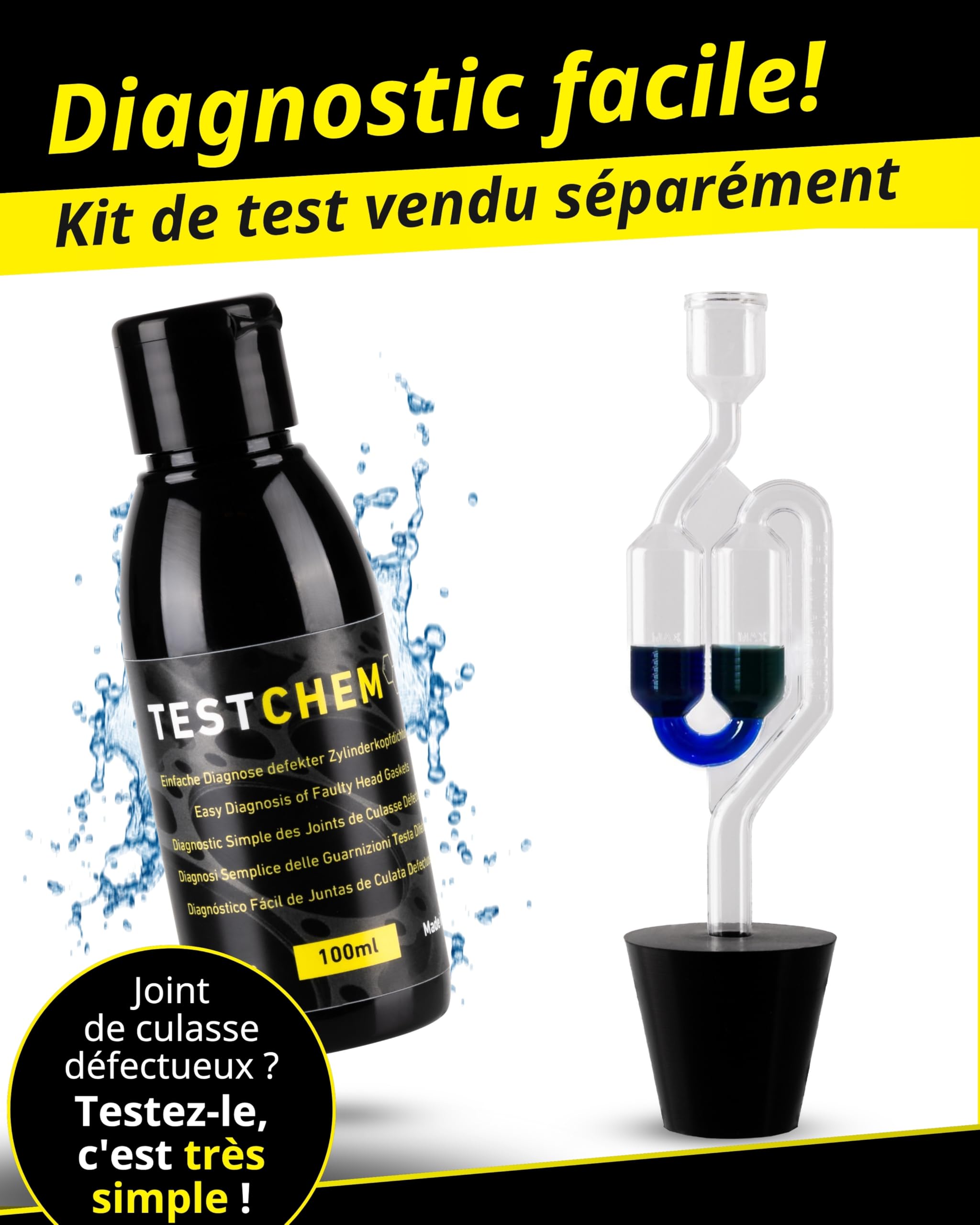 STEEL SEAL solución Sencilla para Reparar Juntas de Culata defectuosas en Todos los vehículos