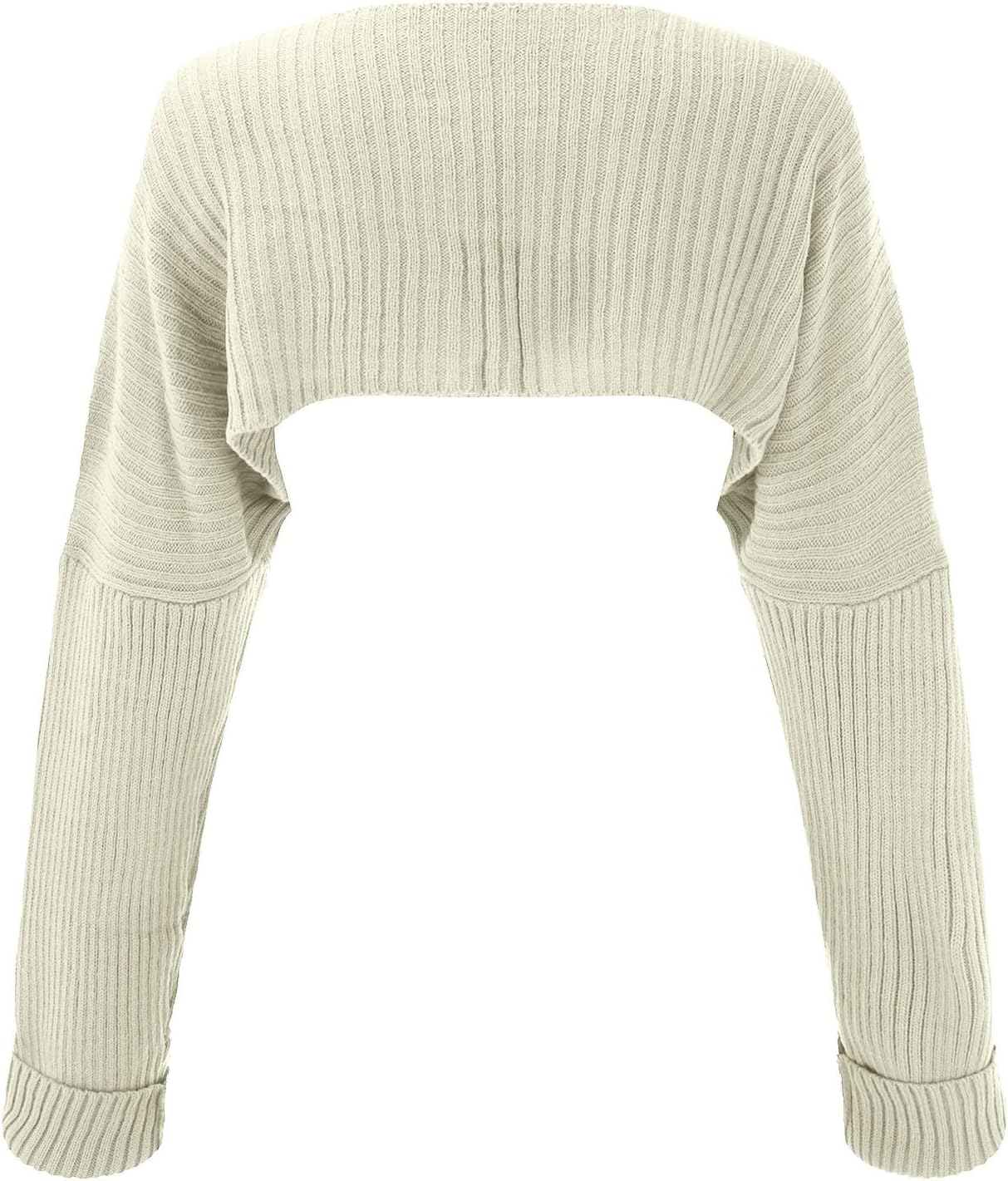 Womens Cropped Sweater Cardigan Fall Trendy Knit Open Front Lightweight Coat Casual Batwing Sleeve Loose Shrug Sweaters