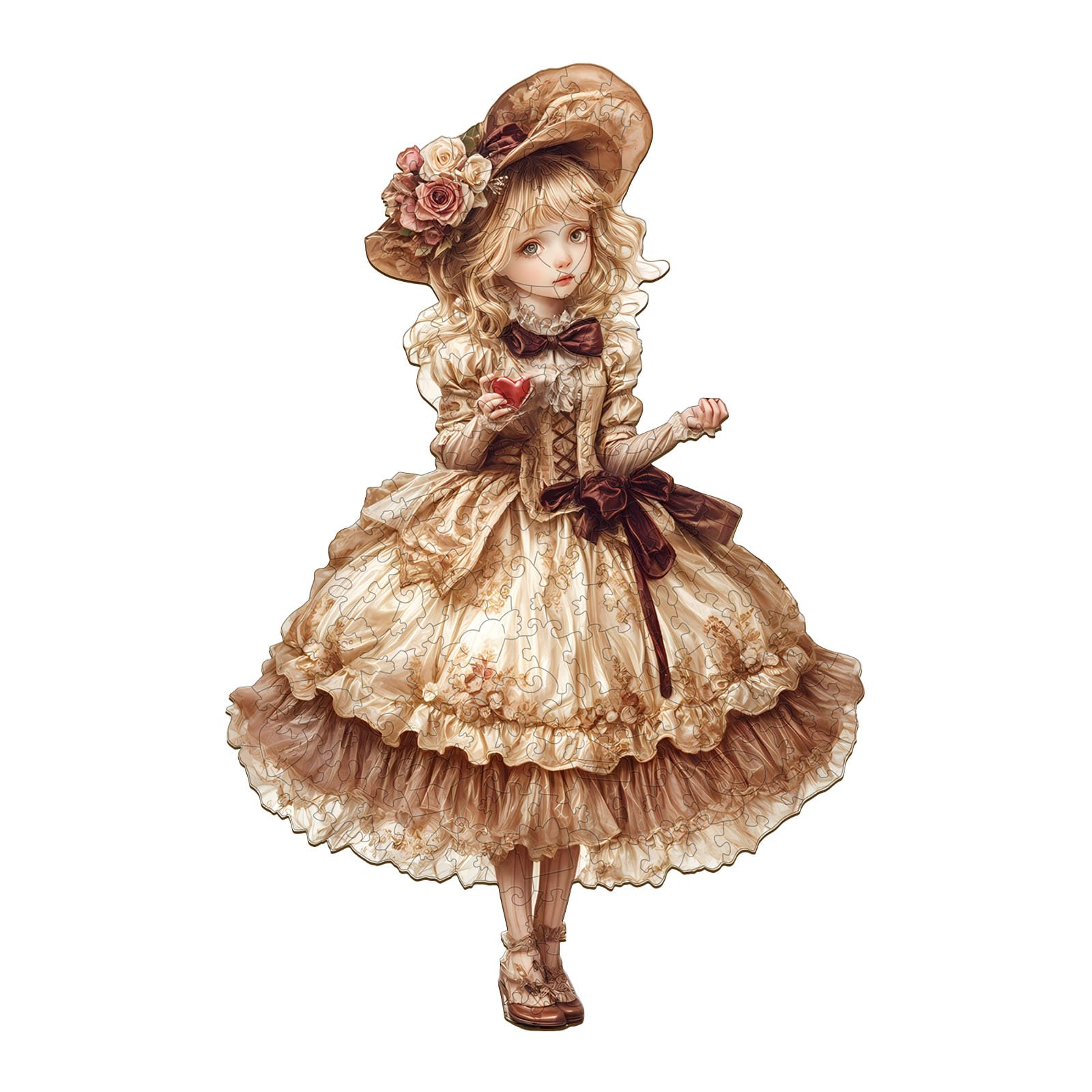 Rompicapo 3D In Legno Con Effetti Visivi – Puzzle Sfida Per Adulti, Decorazione Domestica, Regalo Originale - 3