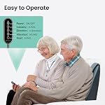 Snailax Massager Shiatsu pour le bas du dos et le cou avec chaleur, Massager pour le dos pour tissus profonds, Coussin de massage 3D pour le cou, les épaules et les jambes, Cadeaux d'anniversaire pour hommes et femmes