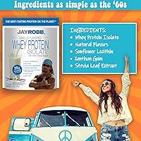 Vista 4 de JAYROBB - Proteína de clara de huevo en polvo, baja en carbohidratos, keto, vegetariana, sin gluten, sin lactosa, sin azúcar añadido, sin grasa, sin