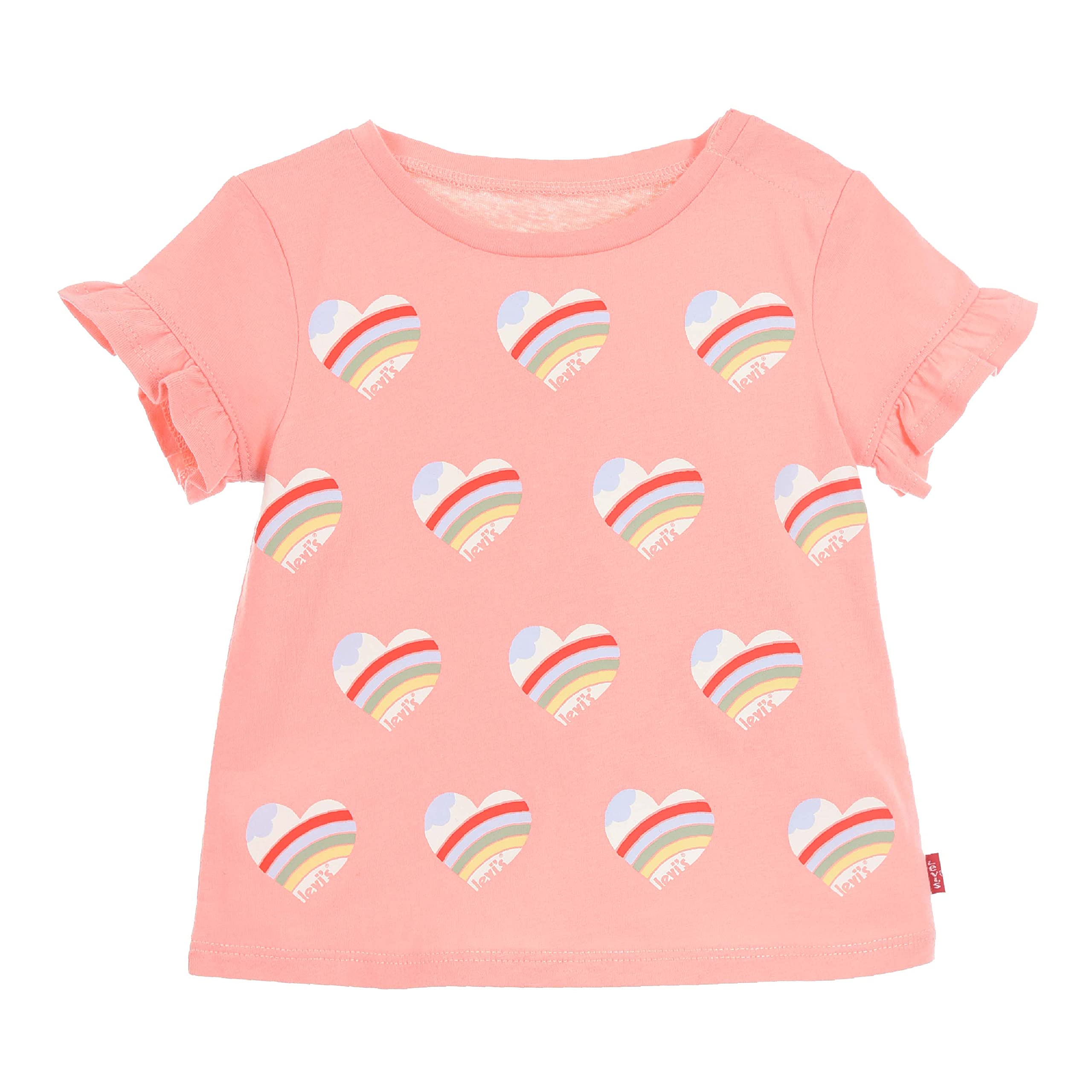 Levi's Lvg Short Sleeve with Flutter 1ee976 Camiseta para Bebés