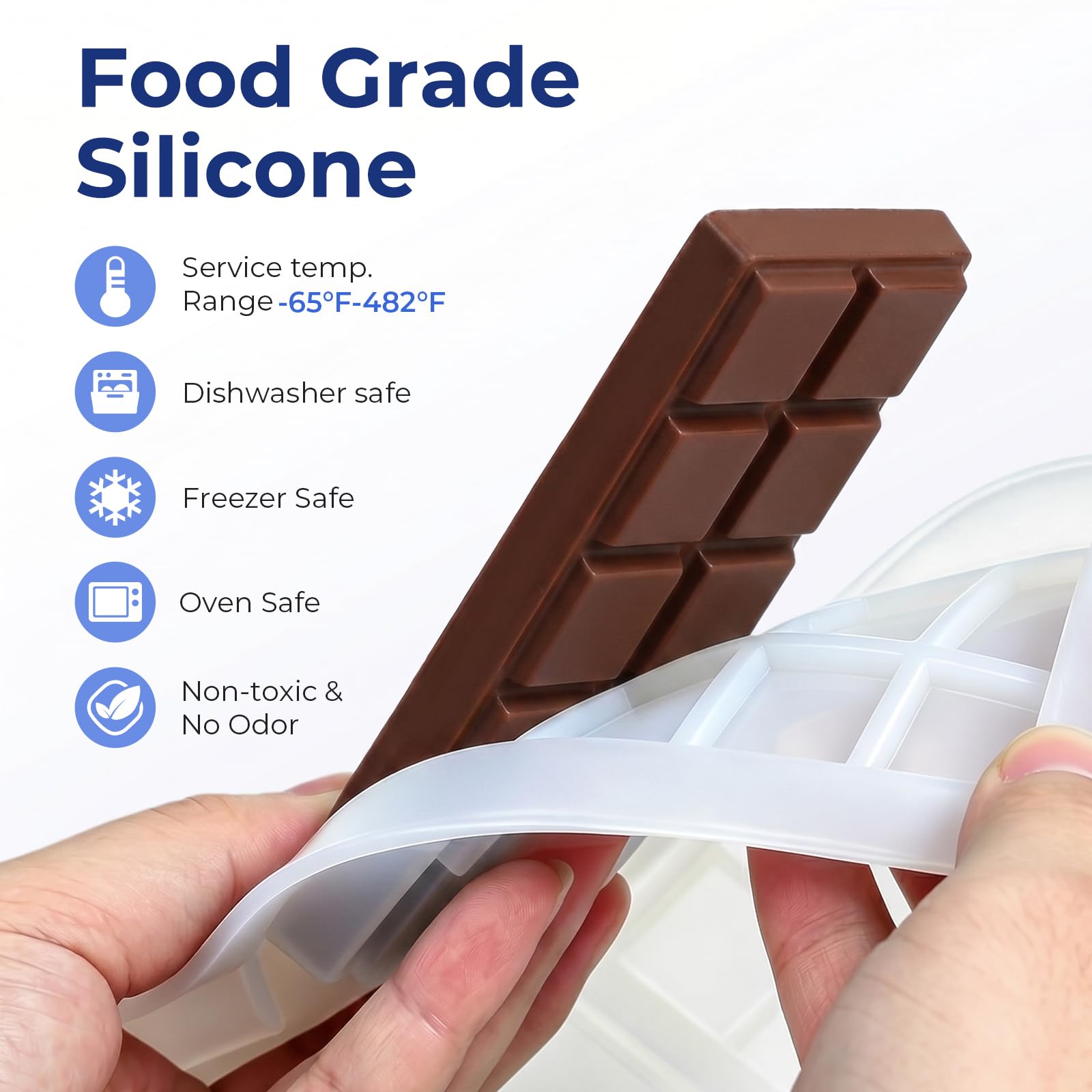 Nicpro Silikonform-Set, 15 A Platin-Silikon-Gummi, flexible Silikonformen, Mischungsverhältnis 1:1 zum Gießen von 3D-Harzen, Kerzen, Seifen, Formen, DIY mit 12 Glimmerpulver, Mischbechern, 2,6 l