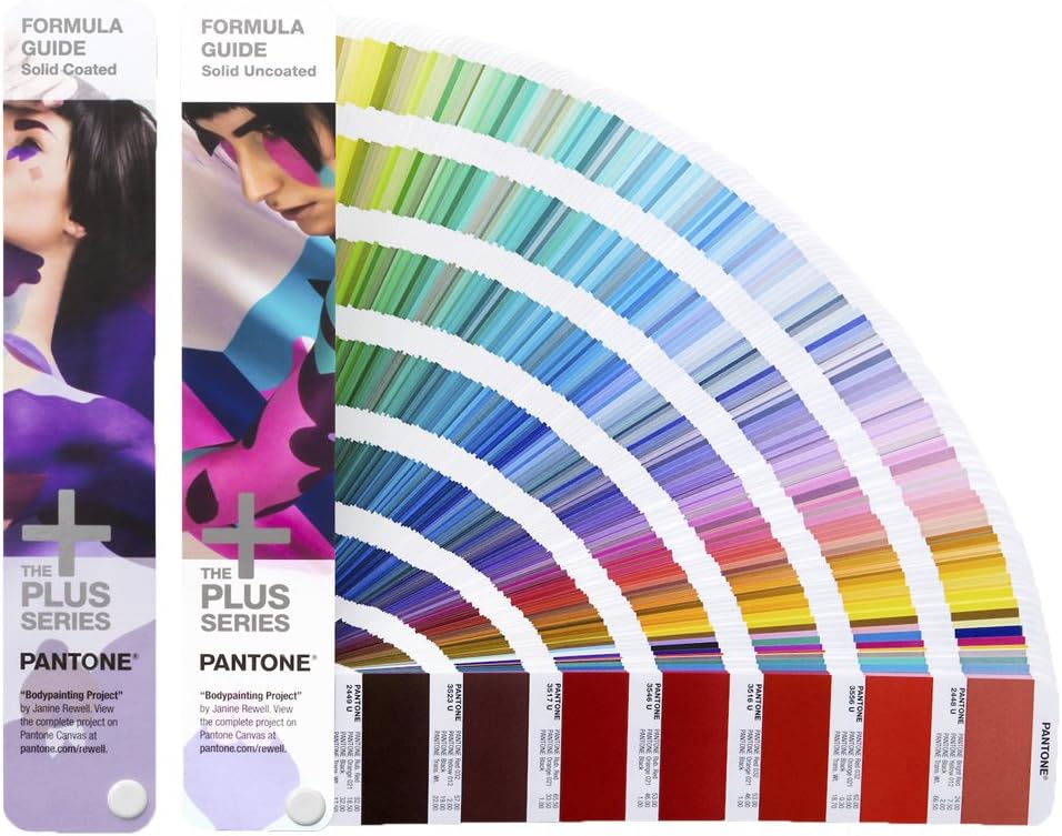 Pantone Coated & Uncoated GP1601N Formula Guide, Multicolor