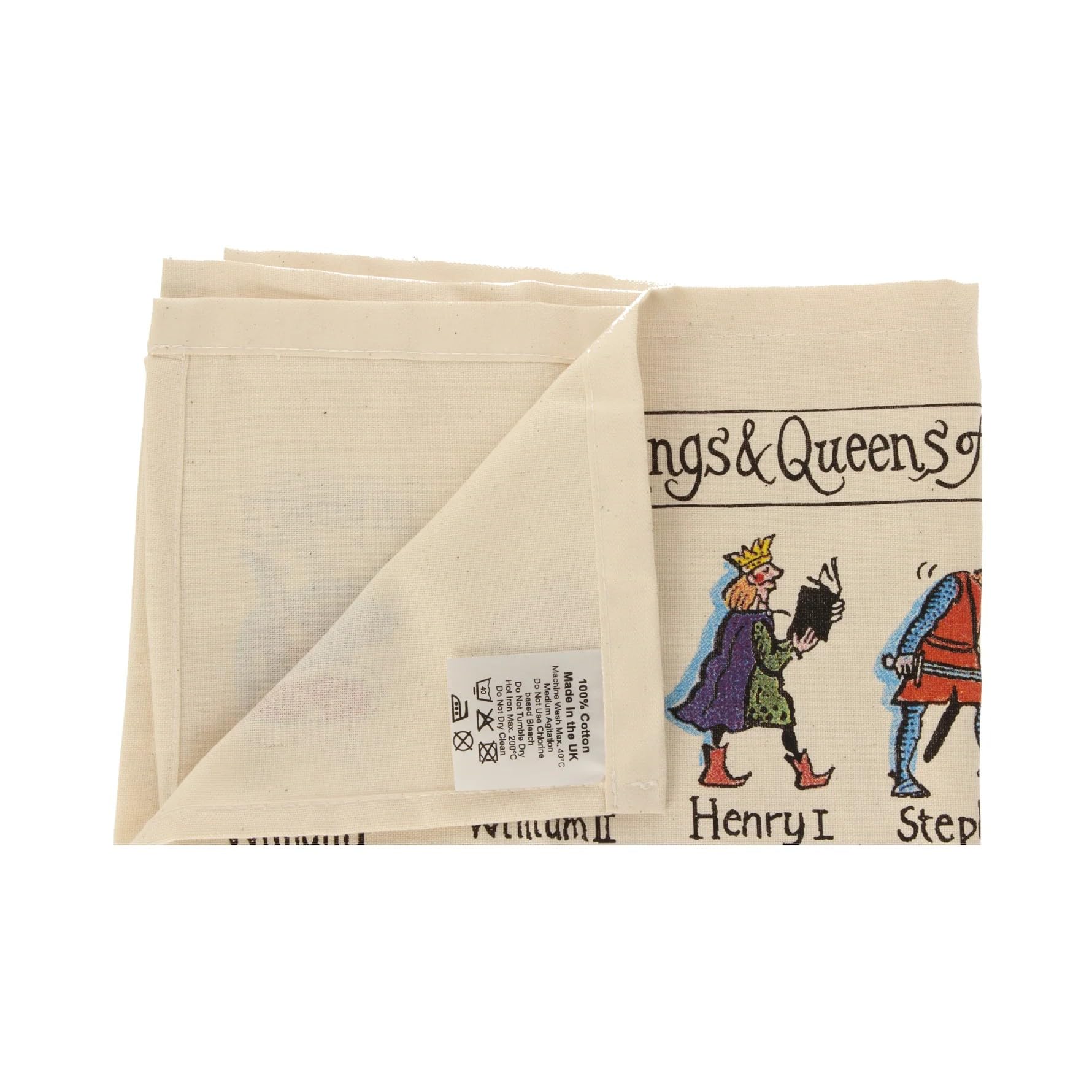 Mclaggan - Kings & Queens Tea Towel - TTPD01, 76 cm x 48 cm - Image 4
