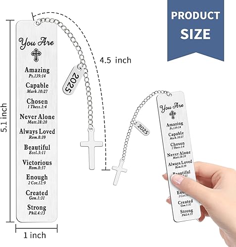 Miniatura 9 de Regalos para amantes de los libros, regalos de Kaluofan para amantes de los libros con cadena de agradecimiento, regalos de marcador para mejor