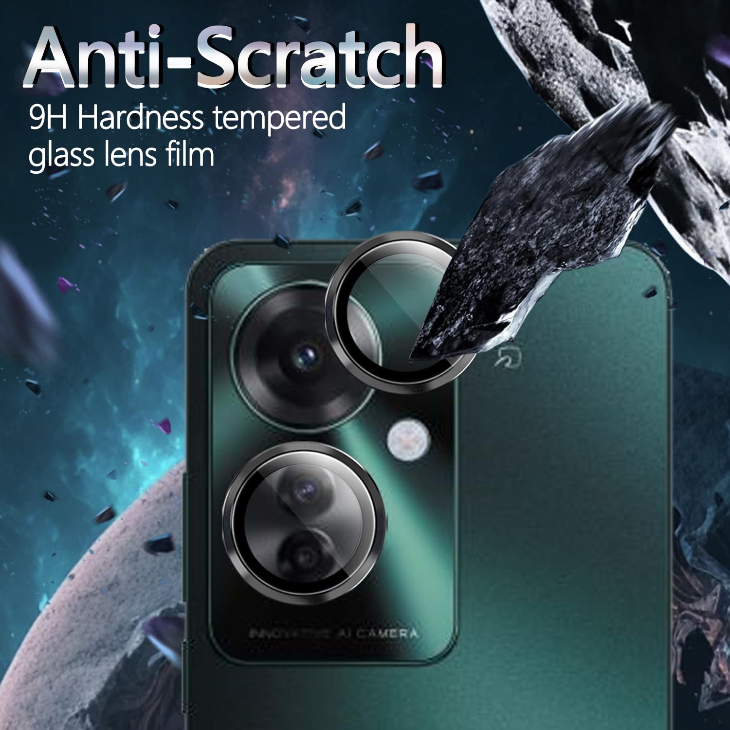 Protection Verre Trempé 9H Pour Oppo Reno 11F 5G - Antichoc, Antidérapant, élégant !