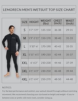 New Scuba Suits Men 3mm Neoprene Jacket Top Scuba Diving Wet Suit