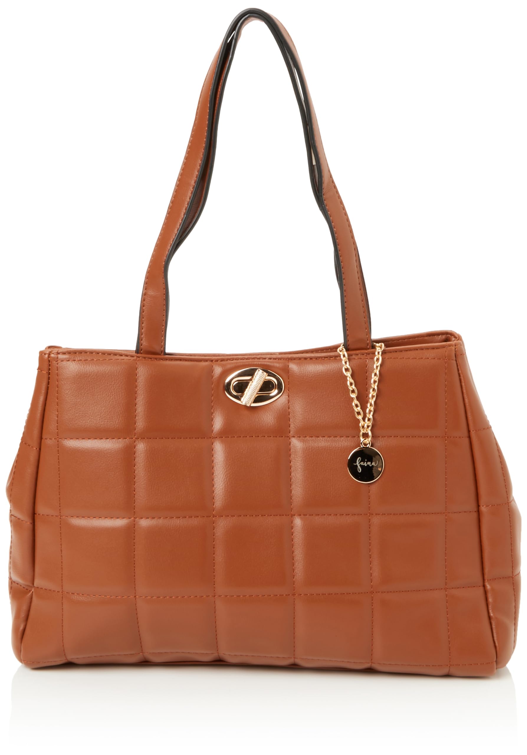 nelice Women's Handbag Shopper, Camel, One Size