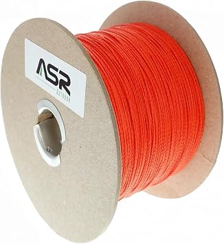 Kevlar 200lb Strength Hobby Sport Survival Paracord - 25ft Red