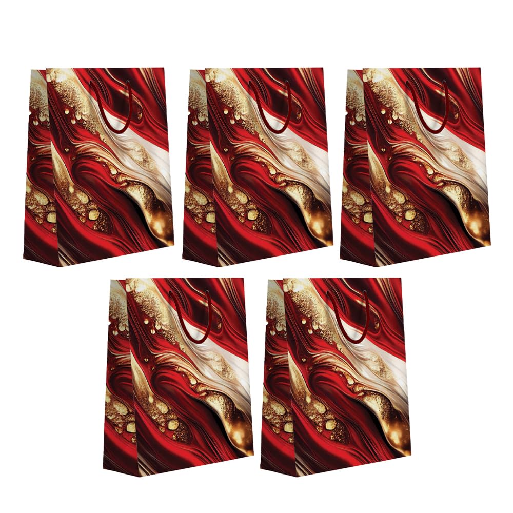 Gift N Greet Paper Small Size Bags (Pack of 10) Recyclable Eco-Friendly Carry Bags For Gifting 230 GSM Matte Finishing Paper Bag Trendy Laminated PR08 (B0D8QJDQZS) Amazon Price History, Amazon Price Tracker