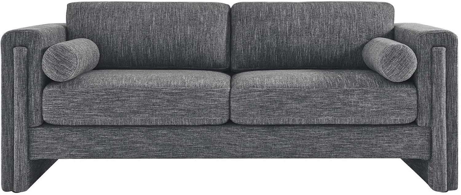 Modway EEI-6377-GRY Visible Fabric Sofa, Gray