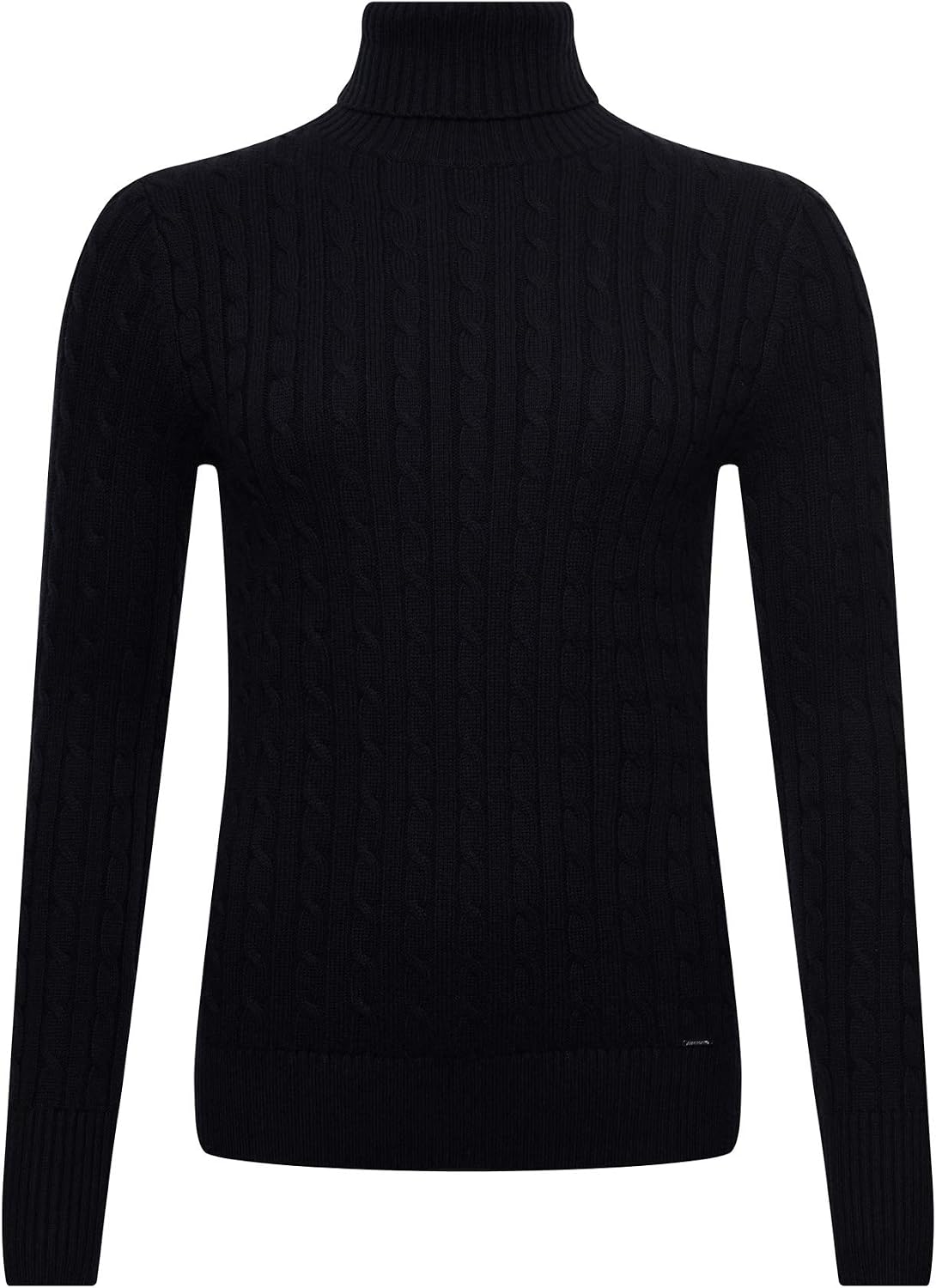 Superdry Croyde Cable Roll Neck Womens 