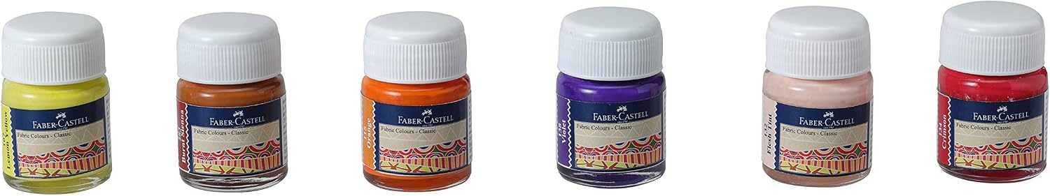 Faber-Castell Fabric Colours (Pack of 12)