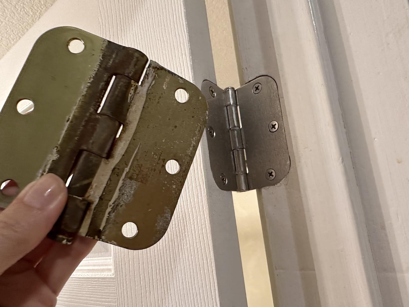 3.5" Door Hinges, 5/8" Radius photo review