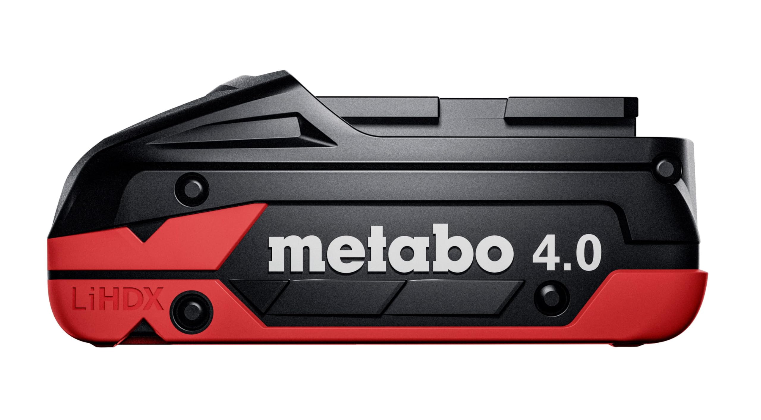 metabo LiHDX zestaw akumulatorów 18 V 4,0 Ah – akumulator o wysokiej wydajności z technologią Tabless, szybkie ładowanie, kompatybilny z urządzeniami CAS 18 V, długi czas pracy, wytrzymały i