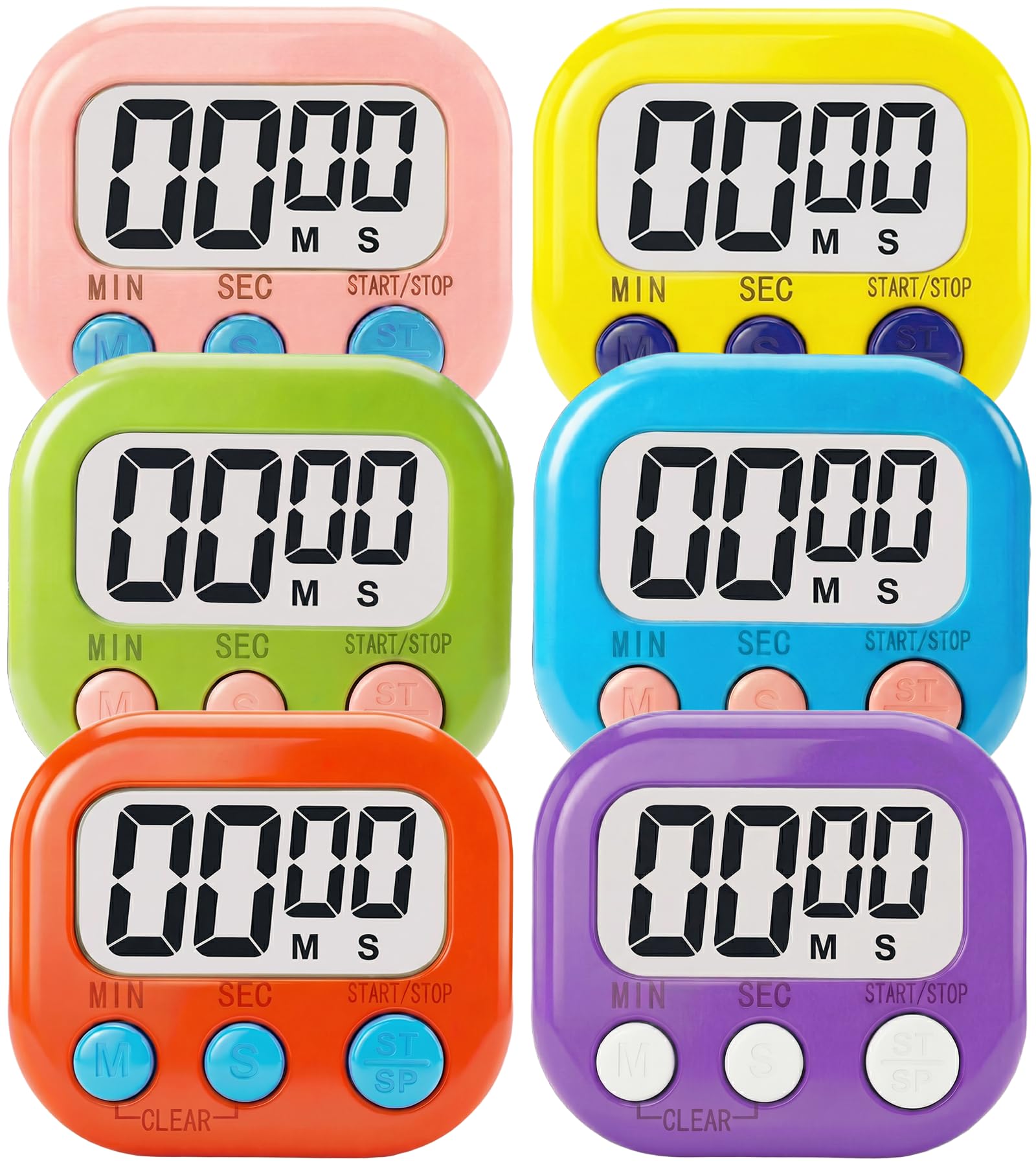 Digital Timer for Classroom Teachers Students, Magnetic Countdown Timer