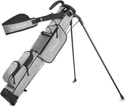 Stand Bags1-Rose red+Grey