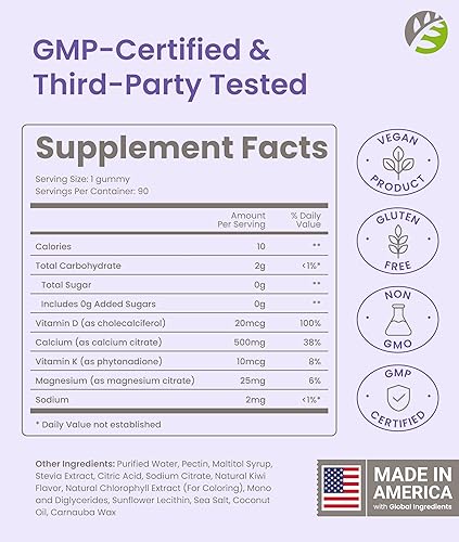 Miniatura 5 de BariSlim Gomitas bariátricas de calcio  Vitaminas bariátricas especialmente formuladas para pacientes después de una cirugía de pérdida de peso