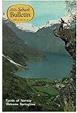 Norway's Fjord Country / Cattle Drive / Livestock Auction / Dodge City / Indigo Bunting / Clams / Coastal Erosion (National Geographic School Bulletin, April 22, 1968 / Number 28)