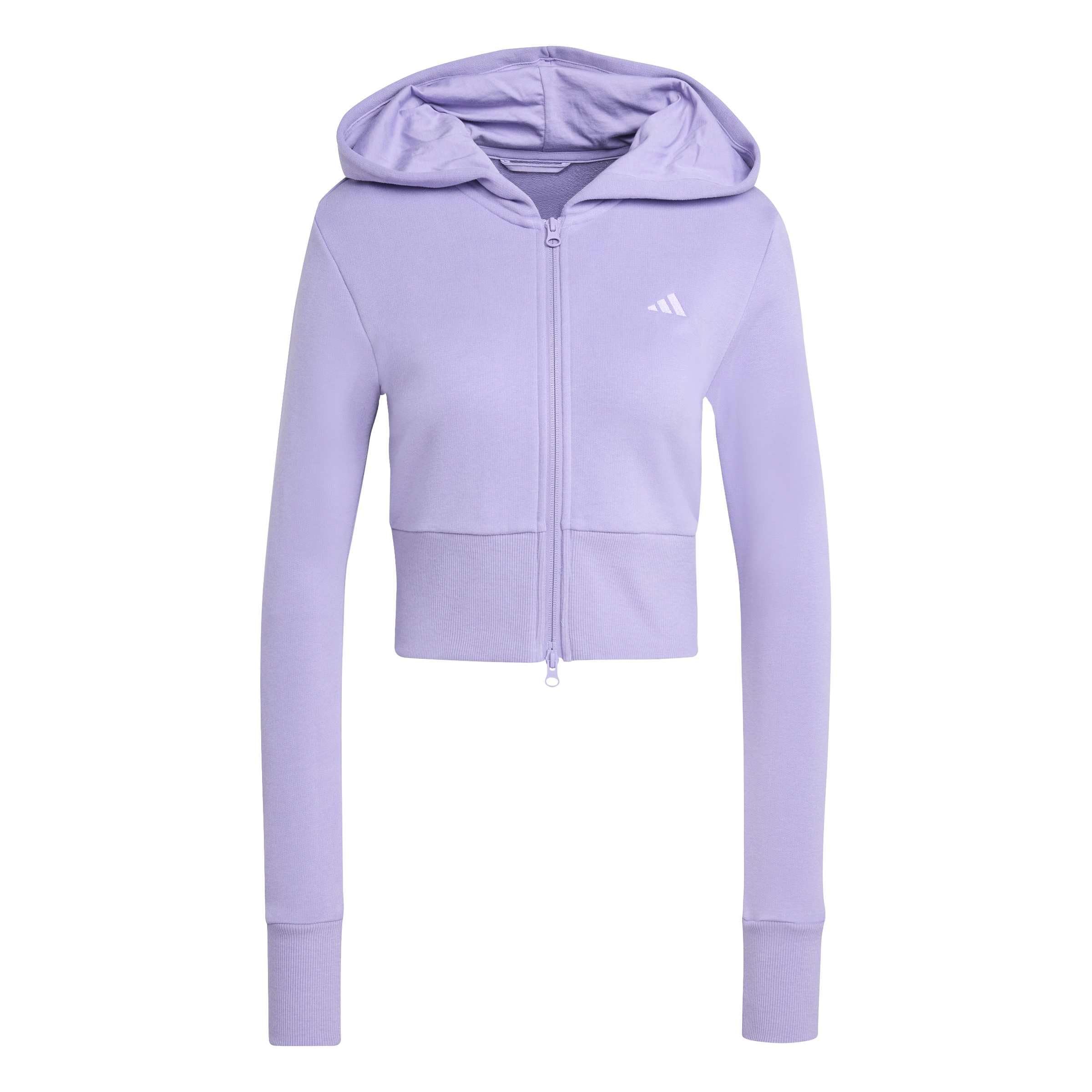 adidas Women's Seasonal Essentials French Terry Track Top mit durchgehendem Reißverschluss