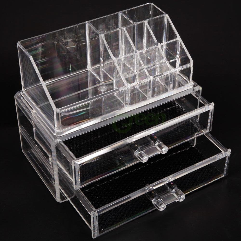 Cosmetic Organizer Makeup Case Holder Display Stand Storage