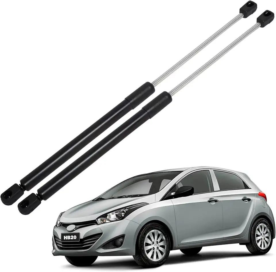 Par Amortecedor do Porta Malas Tampa Traseira para HB20 Hatch 2012 a 2019