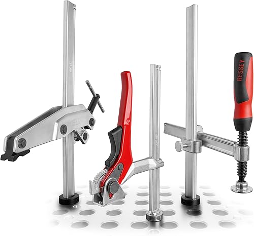Miniatura 4 de Bessey TWM28-30-12 Elemento de sujeción Twm28 11.81in4.72in, platarojo